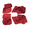 AW64GA00056508G 64 GM A-BODY CONVERTIBLE ARMREST/WELL COVERS - DARK RED - image 1