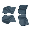 AW65GA00056343G 65 GM A-BODY CONVERTIBLE ARM REST/WELL COVERS - DK MET BLUE - image 1