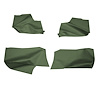 AW68GA00056415G 68/72 GM A-BODY CONV ARMREST/ WELL COVERS - JADE GREEN - image 1