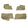 AW68GA00056694G 68/72 GM A-BODY CONV ARMREST/ WELL COVERS - SANDALWOOD - image 1