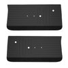 DO64GG0001010001 64 GTO/LEMANS DOOR PANELS - BLACK W/ BLACK CARPET - image 1