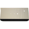 DO64GG0001020601 64 GTO/LEMANS DOOR PANELS - WHITE W/ BLACK CARPET - image 1