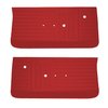 DO64GG00010508G 64 GTO/LEMANS DOOR PANELS - DARK RED - image 1