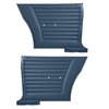 DO64GG00040334G 64 GTO/LEMANS HARDTOP REAR PANELS - DARK METALLIC BLUE - image 1