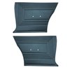 DO65GG00040343G 65 GTO/LEMANS HARDTOP REAR PANELS - DARK METALLIC BLUE - image 1