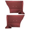 DO66GG00040520G 66 GTO/LEMANS HARDTOP REAR PANELS - METALLIC RED - image 1