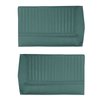DO66GG00050421G 66 GTO/LEMANS CONVERTIBLE REAR PANELS - DARK METALLIC AQUA - image 1