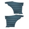 DO68GG00046331G 68 GTO/LEMANS HARDTOP CPE REAR PANELS - TEAL - image 1