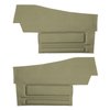 DO68GG00056645G 68 GTO/LEMANS CONVERTIBLE REAR PANELS - WILLOW GOLD - image 1