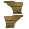 DO69GG00046635G 69 GTO/LEMANS HARDTOP CPE REAR PANELS - GOLD - image 1