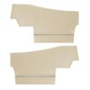 DO69GG00056239G 69 GTO/LEMANS CONVERTIBLE REAR PANELS - PARCHMENT - image 1