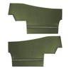 DO69GG00056469G 69 GTO/LEMANS CONVERTIBLE REAR PANELS - METALLIC GREEN - image 1