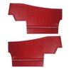 DO69GG00056513G 69 GTO/LEMANS CONVERTIBLE REAR PANELS - RED - image 1