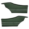 DO70GG00048460G-PA 70 GTO/LEMANS HARDTOP CPE REAR PANEL ASSEMBLY - METALLICGREEN - image 1