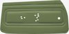 DO71GG00012415G 71 GTO/LEMANS FRONT DOOR PANELS - JADE GREEN - image 1