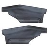 DO72GG00048100G 72 GTO/LEMANS HARDTOP COUPE REAR PANELS - BLACK - image 1