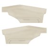 DO72GG00048230G 72 GTO/LEMANS HARDTOP COUPE REAR PANELS - WHITE - image 1