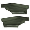 DO72GG00048465G 72 GTO/LEMANS HARDTOP COUPE REAR PANELS - GREEN - image 1