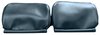 HC66GA00014343G 66/67 GM A-BODY BENCH SEAT HEADREST COVERS - DK MET BLUE - image 1