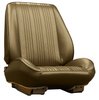 RS67GG00010651G 67 GTO/LEMANS BUCKETS - RALLYE BUCKET SEATS - MET GOLD - image 1