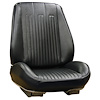 RS68GG00010100G 68 GTO/LEMANS BUCKETS - BLACK RALLYE BUCKET SEATS - BLACK - image 1