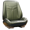 RS69GG00010469G 69 GTO/LEMANS BUCKETS RALLYE BUCKET SEATS MET GREEN - image 1
