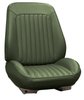 RS72GG00010465G 72 GTO/LEMANS BUCKETS RALLYE BUCKET SEATS - GREEN - image 1