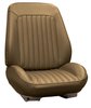 RS72GG00010690G 72 GTO/LEMANS BUCKETS RALLYE BUCKET SEATS - SADDLE - image 1