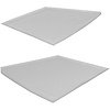 SB65GG02P 65 GTO/LEMANS SAIL PANEL BOARD PERFORATED -WHITE - image 1