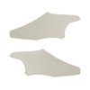 SB68GG02P 68 GTO/LEMANS SAIL PANEL BOARD PERFORATED-WHITE - image 1