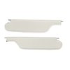 SV66GG102P-PA 66/67 GTO/LEMANS HTP COUPE SUNVISOR 2-PIN WHITE FINE DIAM - image 1
