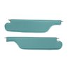 SV66GG150P-PA 66/67 GTO/LEMANS HTP COUPE SUNVISOR 2-PIN TURQ FINE DIAMO - image 1