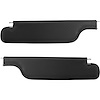 SV69GG101P-PA 69 GTO/LEMANS HTP CPE VISORS 2-PIN - BLACK FINE DIAMOND - image 1