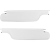 SV69GG102P-PA 69 GTO/LEMANS HTP CPE VISORS 2-PIN - WHITE FINE DIAMOND - image 1