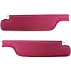 SV69GG103P-PA 69 GTO/LEMANS HTP CPE VISORS 2-PIN - RED FINE DIAMOND - image 1