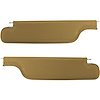 SV69GG132P-PA 69 GTO/LEMANS HTP CPE VISORS 2-PIN - GOLD FINE DIAMOND - image 1