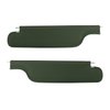 SV69GG13P-PA 69 GTO/LEMANS HTP COUPE SUNVISOR 2-PIN - PERF GREEN - image 1