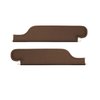 SV70GG98P-PA 70 GTO/LEMANS HTP COUPE SUNVISOR 2-PIN - PERF BROWN - image 1
