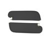SV71GG01NP-PA 72 GTO/LEMANS HTP COUPE SUNVISOR 1-PIN - NONPERF BLACK - image 1