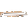 WI68GA00048239G 69 GM A-BODY HARDTOP/CONV. REAR PANEL WINDLACE- MET PARCH - image 1