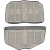AA66GUD0048239G 66 CUTLASS/442 HOLIDAY COUPE REAR BENCH - MET. PARCHMENT - image 1