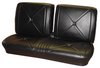 AA66GUS0020100G 66 F-85/CUTLASS/442 COUPE SPLIT BENCH - BLACK - image 1