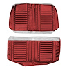 AA67GUD0056501G 67 CUTLASS SUPREME/442 CONV. REAR BENCH - RED - image 1