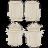 AA68GUD0010204G 68 CUTLASS SUPREME BUCKETS - METALLIC PARCHMENT - image 1