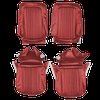 AA68GUD0010502G 68 CUTLASS SUPREME BUCKETS - DARK RED - image 1