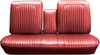 AA68GUD0030502G 68 CUTLASS SUPREME SPLIT BENCH W/ C.A.R. - DARK RED - image 1