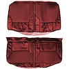 AA68GUS0056502G 68 CUTLASS/442 CONVERTIBLE REAR BENCH - DARK RED - image 1