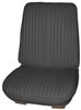 AA69GUD0010100G 69 CUTLASS SUPREME BUCKETS - BLACK - image 1