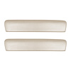 AP64GA-FRT206G 64 GM A-BODY FRONT 11 ARMREST PADS - WHITE SEVILLE - image 1