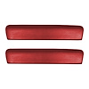 AP64GA-FRT508G 64 GM A-BODY FRONT 11 ARMREST PADS - RED SEVILLE - image 1
